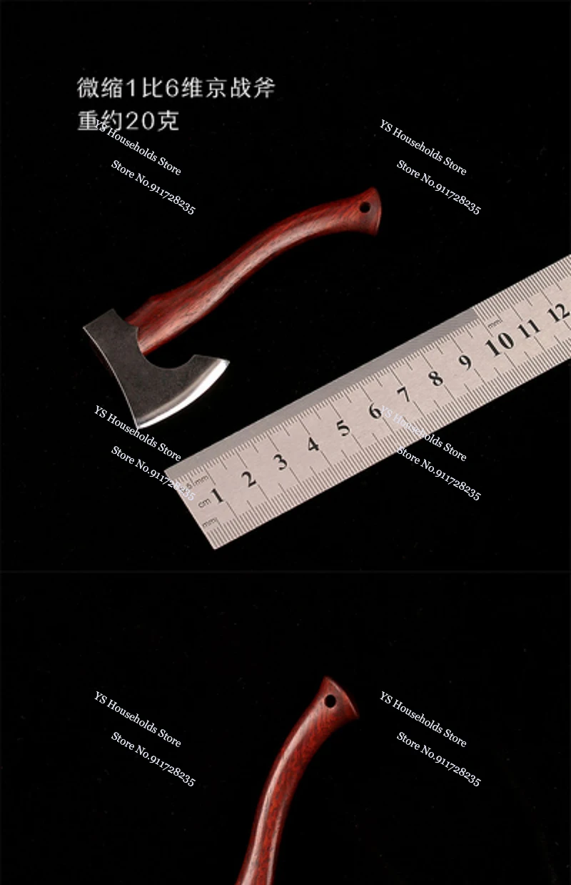 赤黒 1/6 スケールアクションフィギュア静的ミニバトルアックスモデルおもちゃアクセサリー 12 インチバイキング兵士シーン装飾用