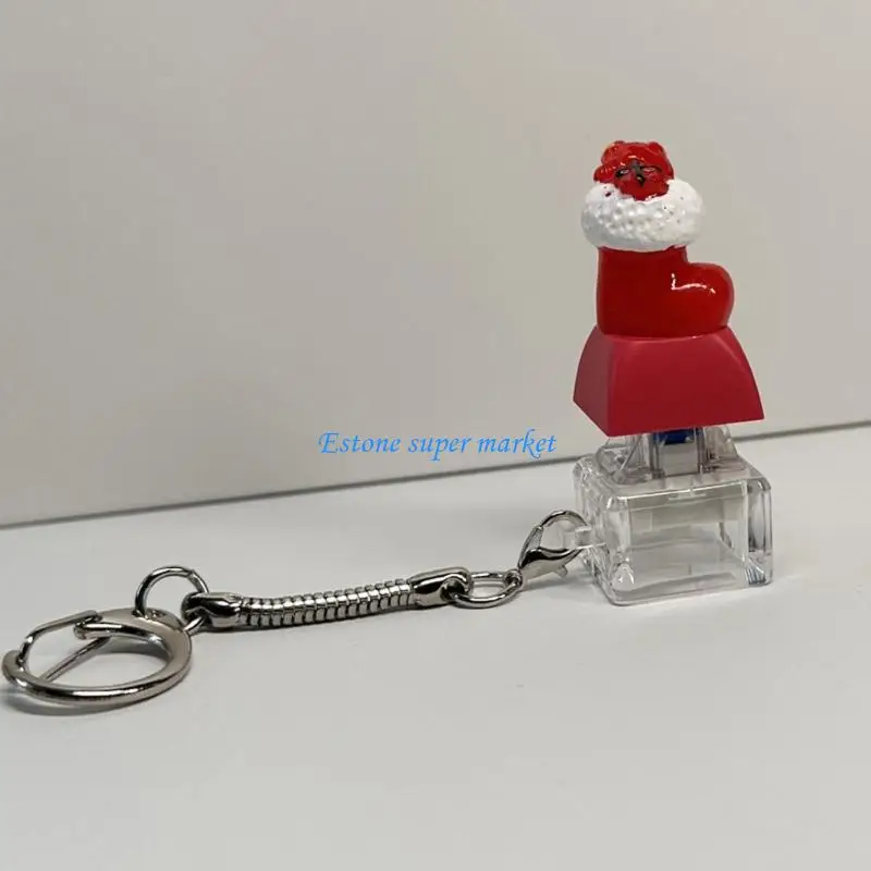 090B Christmas Press Keychain Office Stress Relief Relaxation Tool For Calm