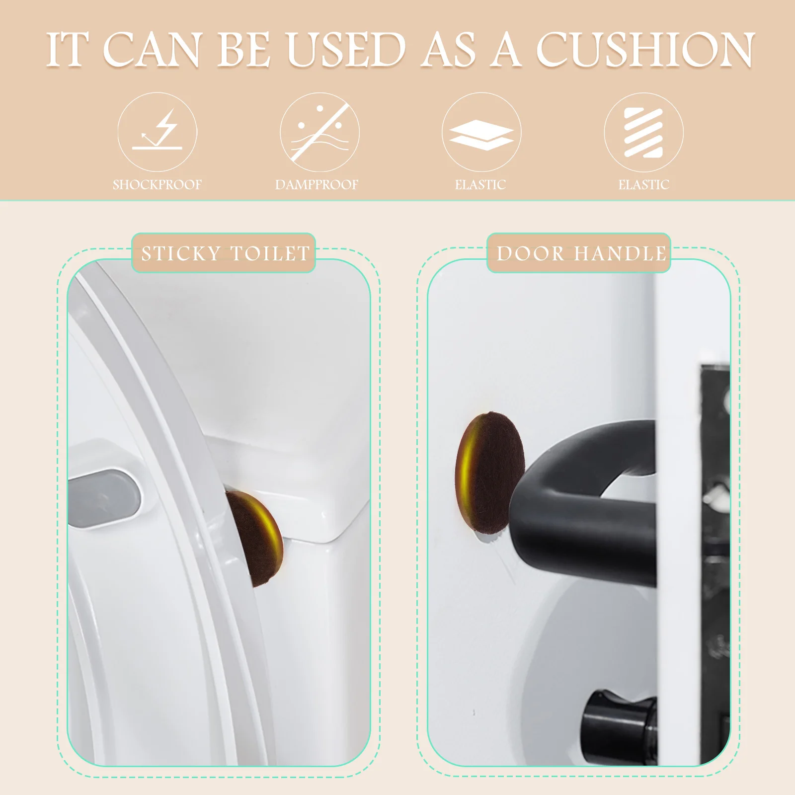 

1Set Antiskid Furniture Leg Protection Cover Durable Table Feet Pad Floor Protector Reduce Vibration Noise Extend Service Life