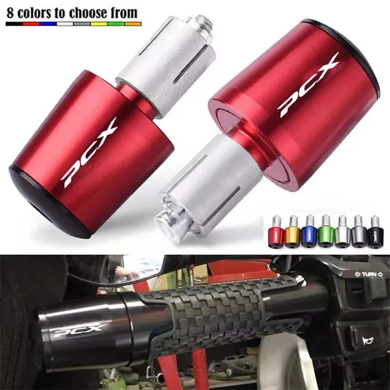 For Honda PCX 125 150 160 PCX125 PCX150 PCX160 Motorcycle Handlebar Counter weights Grips End Cap Handle Bar End Plug