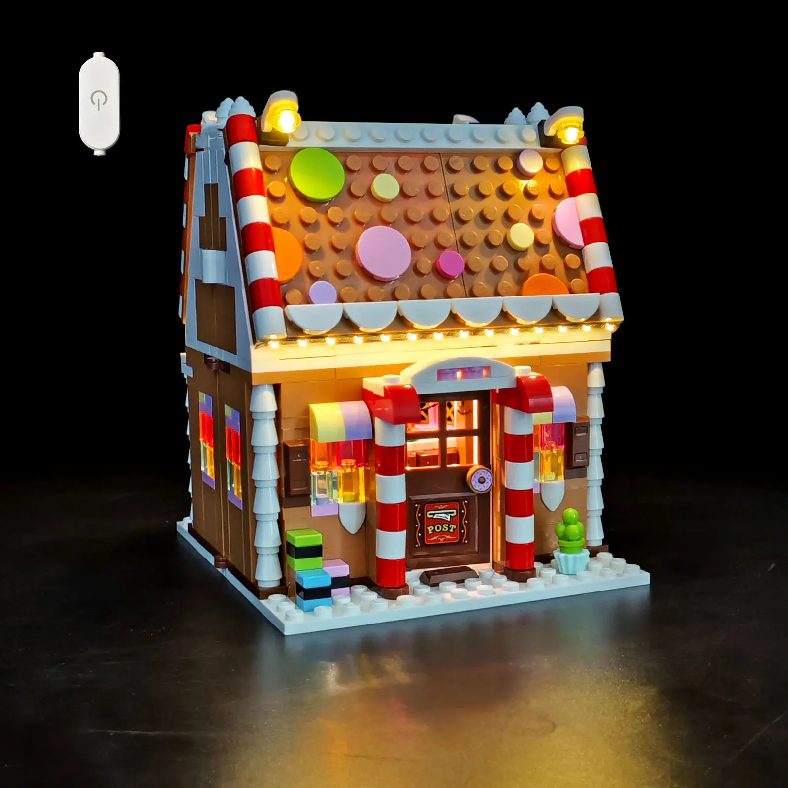 LYBMTWF LED-verlichtingsset compatibel met Lego 40809 Gingerbread House (exclusief de modelstenen)