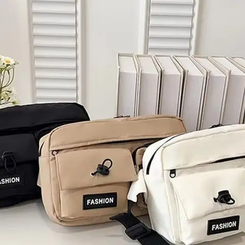 

Unique Transparent Women's Crossbody Tote High-capacity Casual Sporty Commuter Bag Shoulder Bag Chest Bag Gift