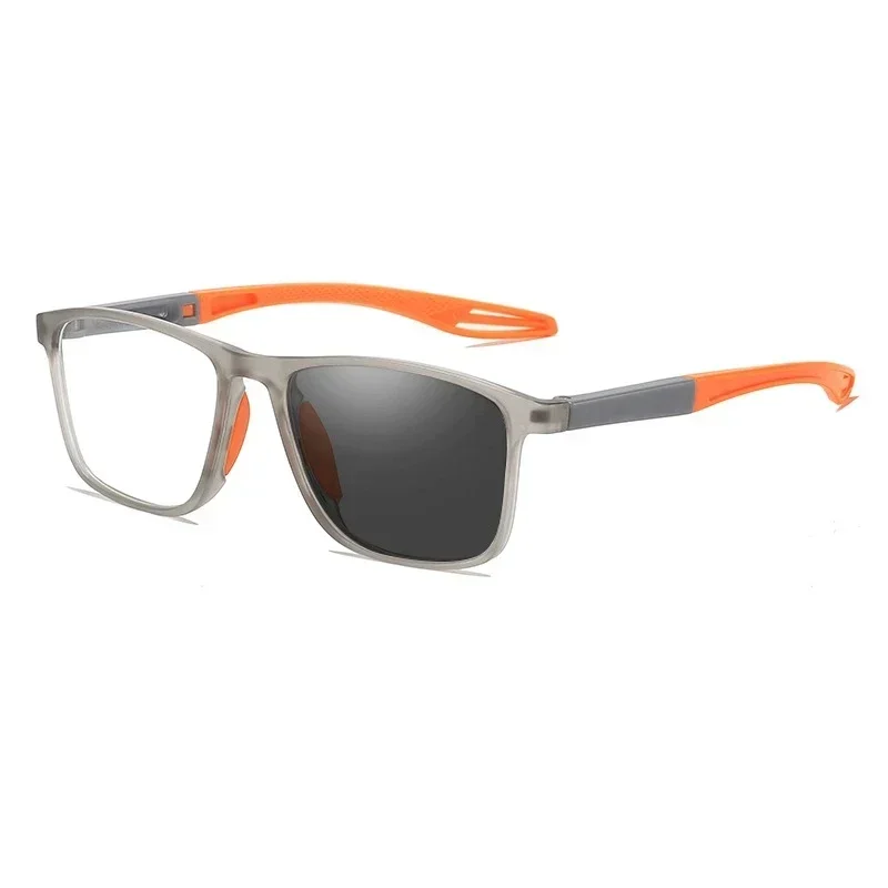 Ultraleichte photochrome Presbyopie-Brille, Vintage-TR90, Sport-Sonnenbrille mit Farbwechsel, fertige Lesebrille, 0 bis +4,0 – Detail 8