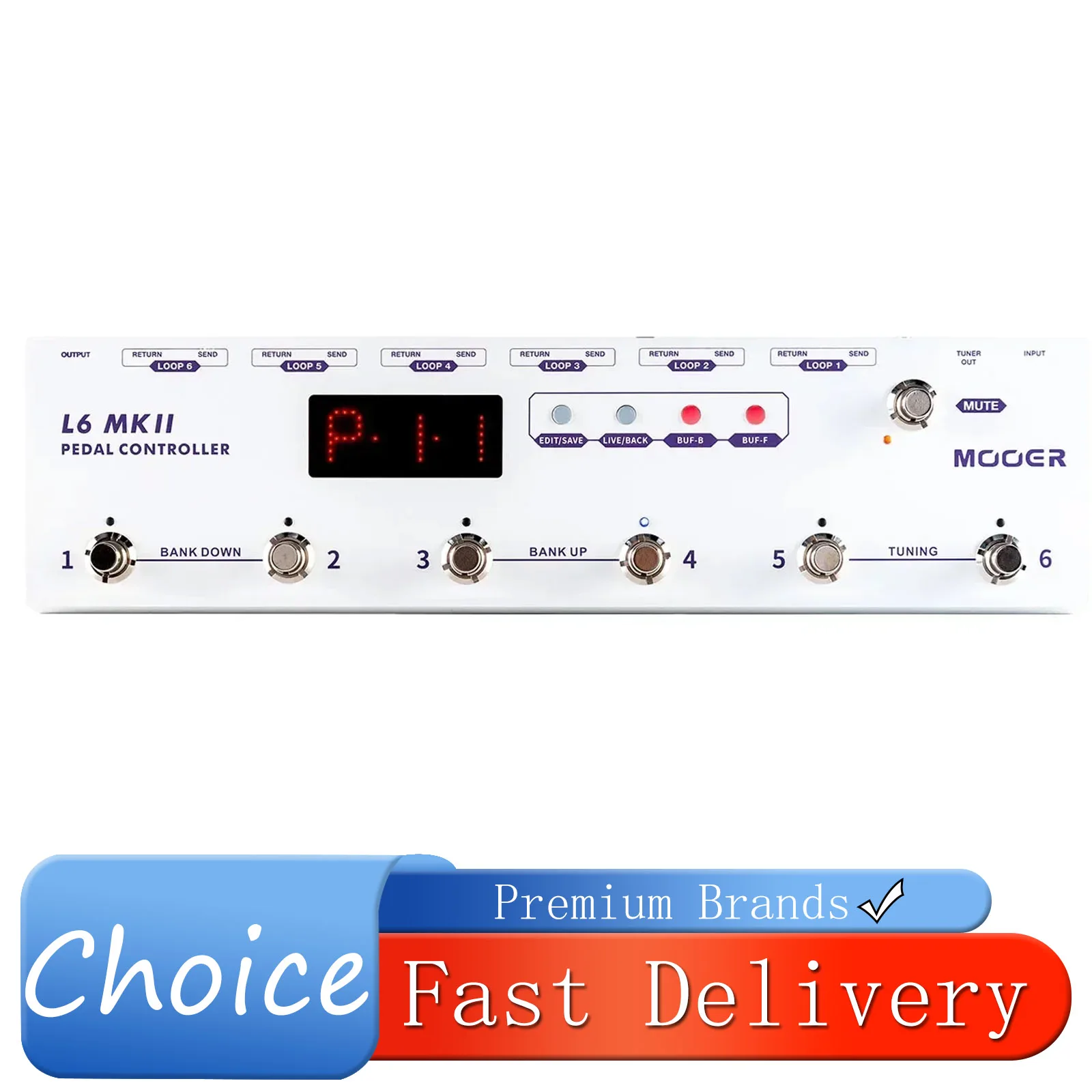 Mooer PCL6 Mkii Gui…