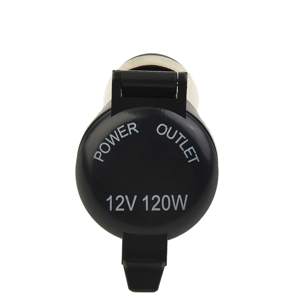 12V 120W Power Socket for Use Multiple 12V Vehicle Types Including For Cars Motorcycles Boats Tractors and Riding Mowers