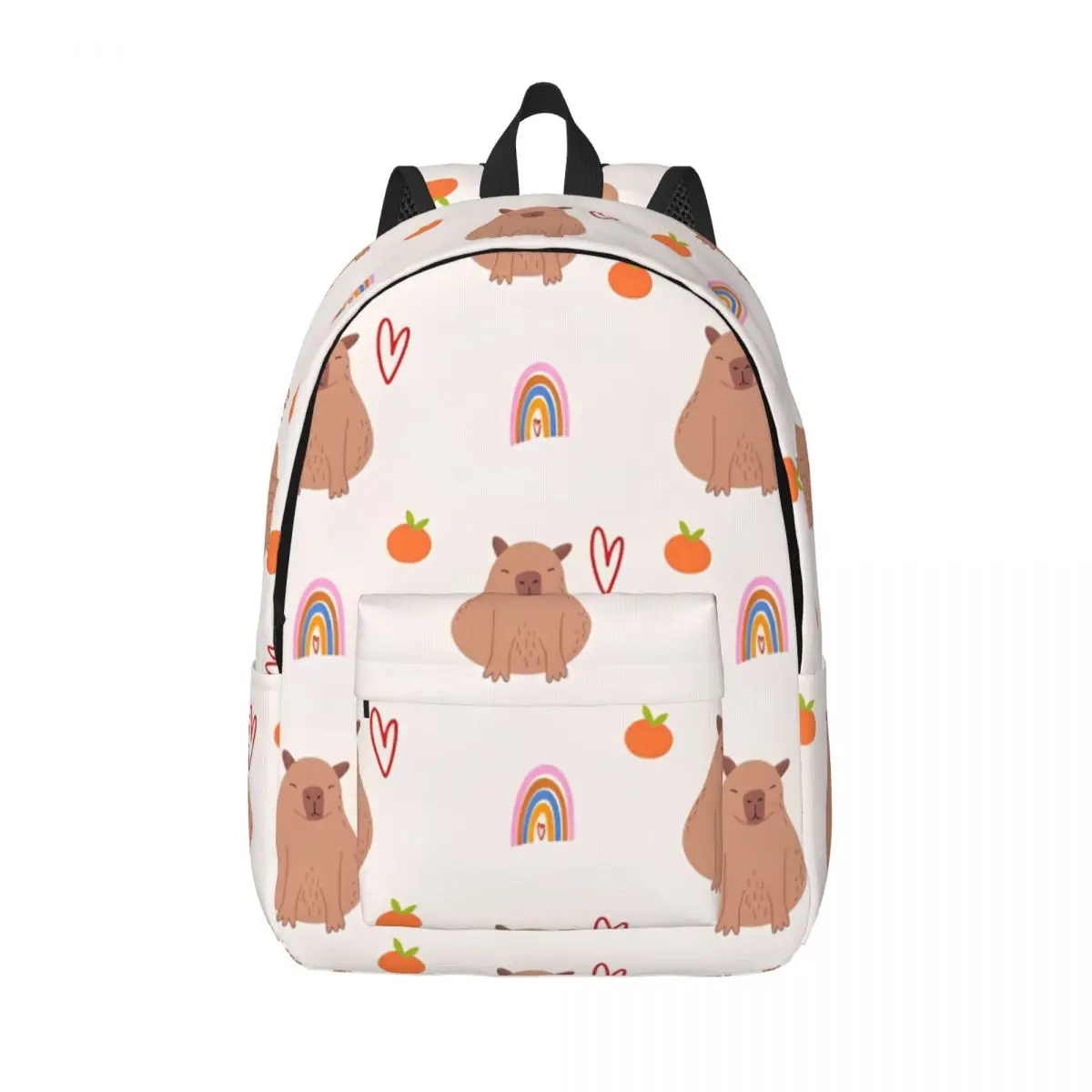 Cute Cartoon Capybara Backpack for Boy Girl Kids Student School Book Bags Daypack Preschool Kindergarten Bag Outdoor