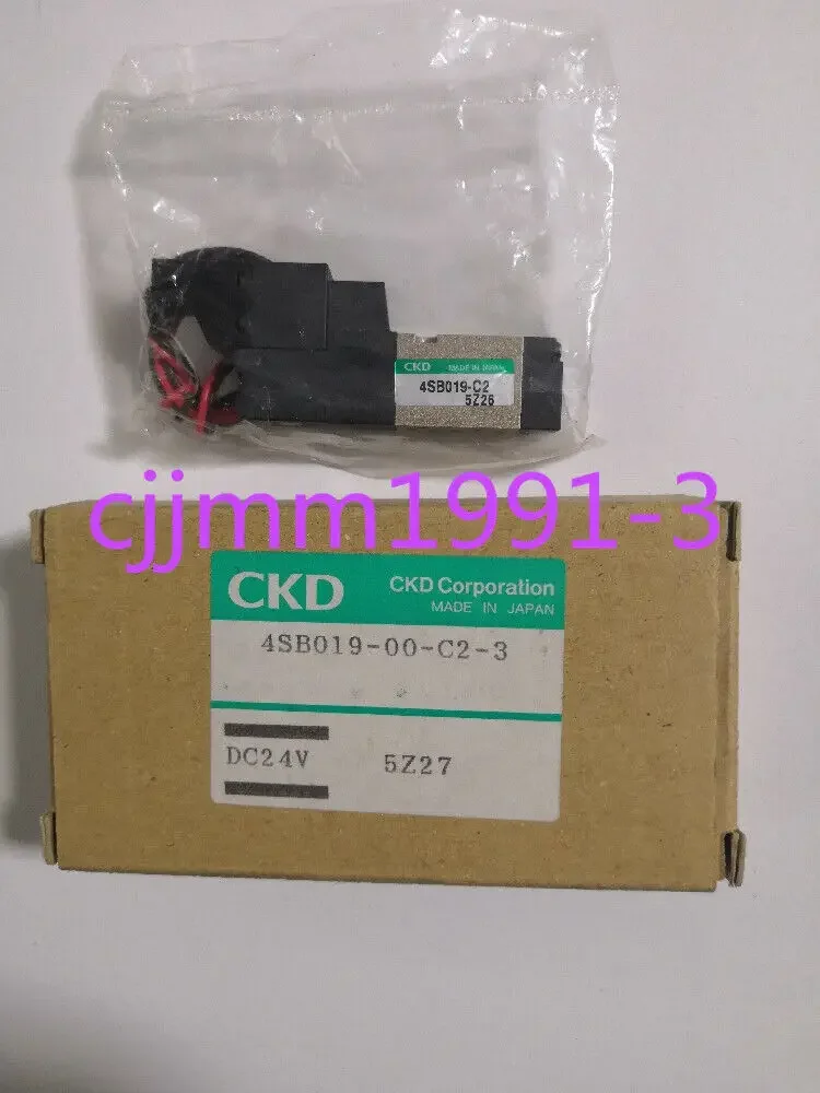 

1PC NEW CKD The electromagnetic valve 4SB019-00-C2-3 DC24V