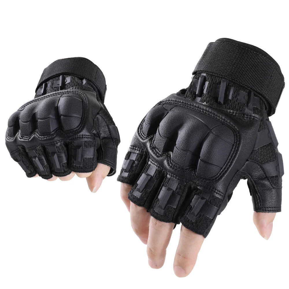 AliExpress GUMAO Outdoor Hunting Gloves Fingerless Men Touch Screen Sports Cycling Hiking Camping Shooting Paintball Non-slip Protection Gear Men