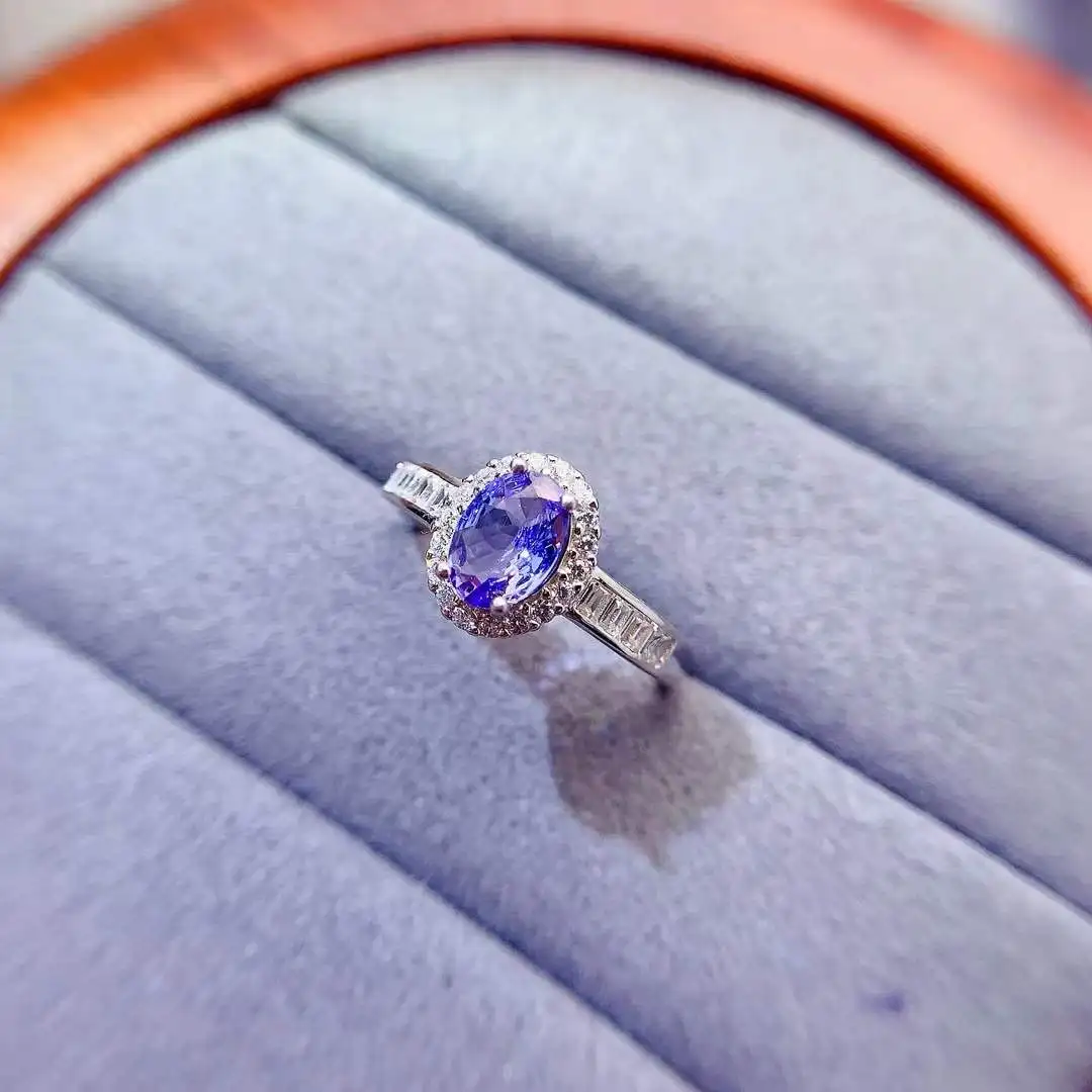 

Лучший подарок на помолвку, 100% натуральный настоящий танзанит, роскошное кольцо, кольцо, бесплатная доставка, драгоценный камень, серебро 925 пробы, ювелирные изделия