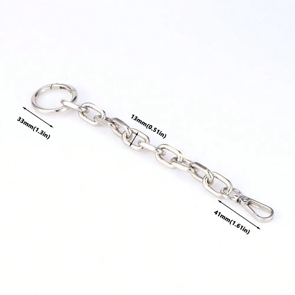 1pc Metal Cross-Body Purse Strap Extender,Handbag Shoulder Strap Extender,Bag Chain Accessory Charms