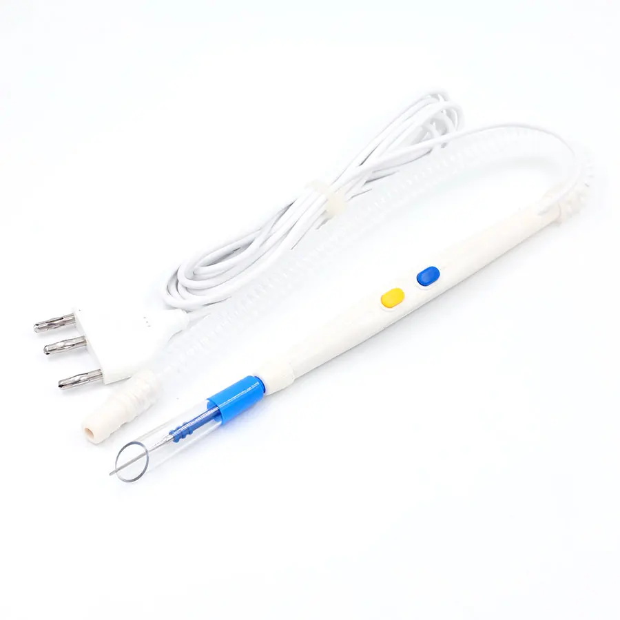 Disposable Suction Machine ESU Surgical Cautery Diathermy Instruments Button Control Electrosurgical Pencil