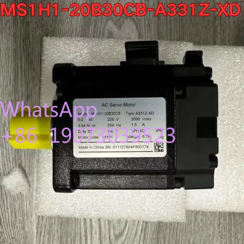 

Новый серводвигатель MS1H1-20B30CB-A331Z-XD