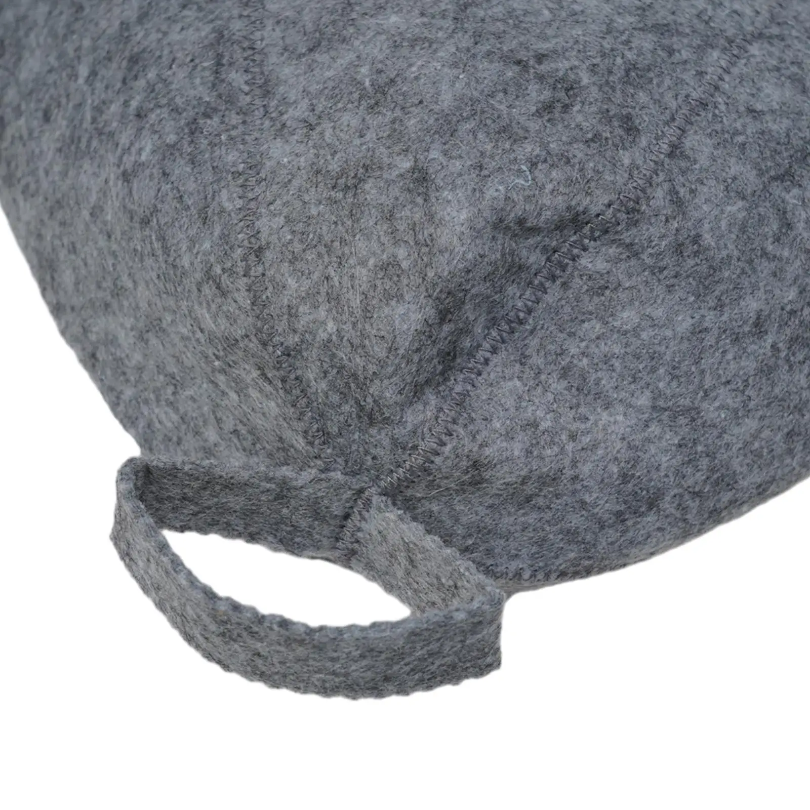 High Quality Practical Brand New Sauna Hat Wool Cap Anti Heat Protection Soft Solid Spa Bath With Hanging Loop