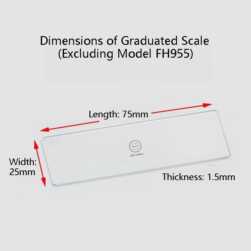 1PC Microscope Stage Micrometer Calibration Slide Graduated Scale Slide 0.1/0.01mm Microscope Reticle Division of the Graticule