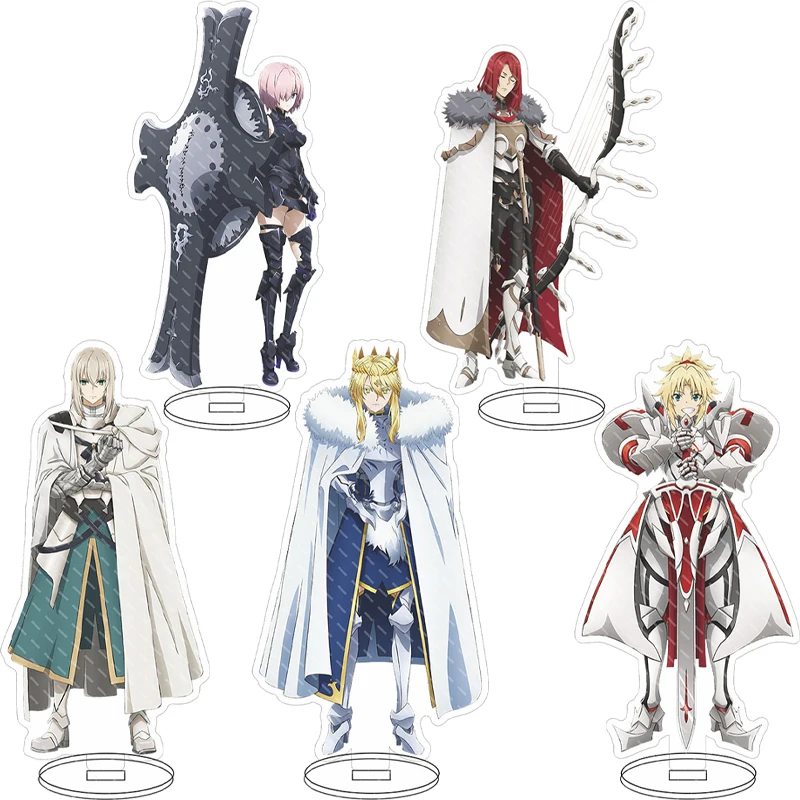 16CM Anime Acrylic Figure Game Fate/Grand Order Mash Kyrielight Olgamarie Asmireid Altria Pendragon Cos Gifts Stand Ornaments