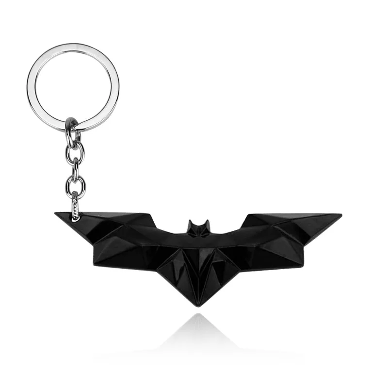 DC Batman sleutelhanger dier Batman metalen badge hanger sleutelhanger auto rugzak sleutelhouder trend sieraden accessoires geschenken