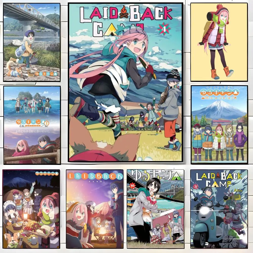 ANIME L-Laid B-ack C-Camp Poster Wall art print art suitable for living room bedroom bar parlor home decor gift