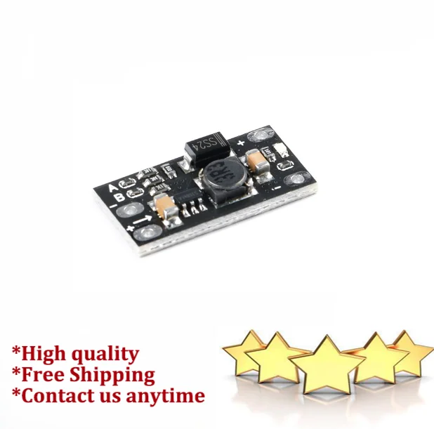 1/5PCS Mini DC-DC Boost Step Up Converter Board Module 3.7V to 12V Voltage Regulator PCB Board Module Lithium Battery Boost