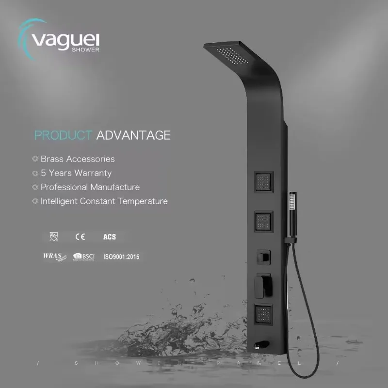 Competitively Priced Wall Bathroom Shower Fixture Shower Panel