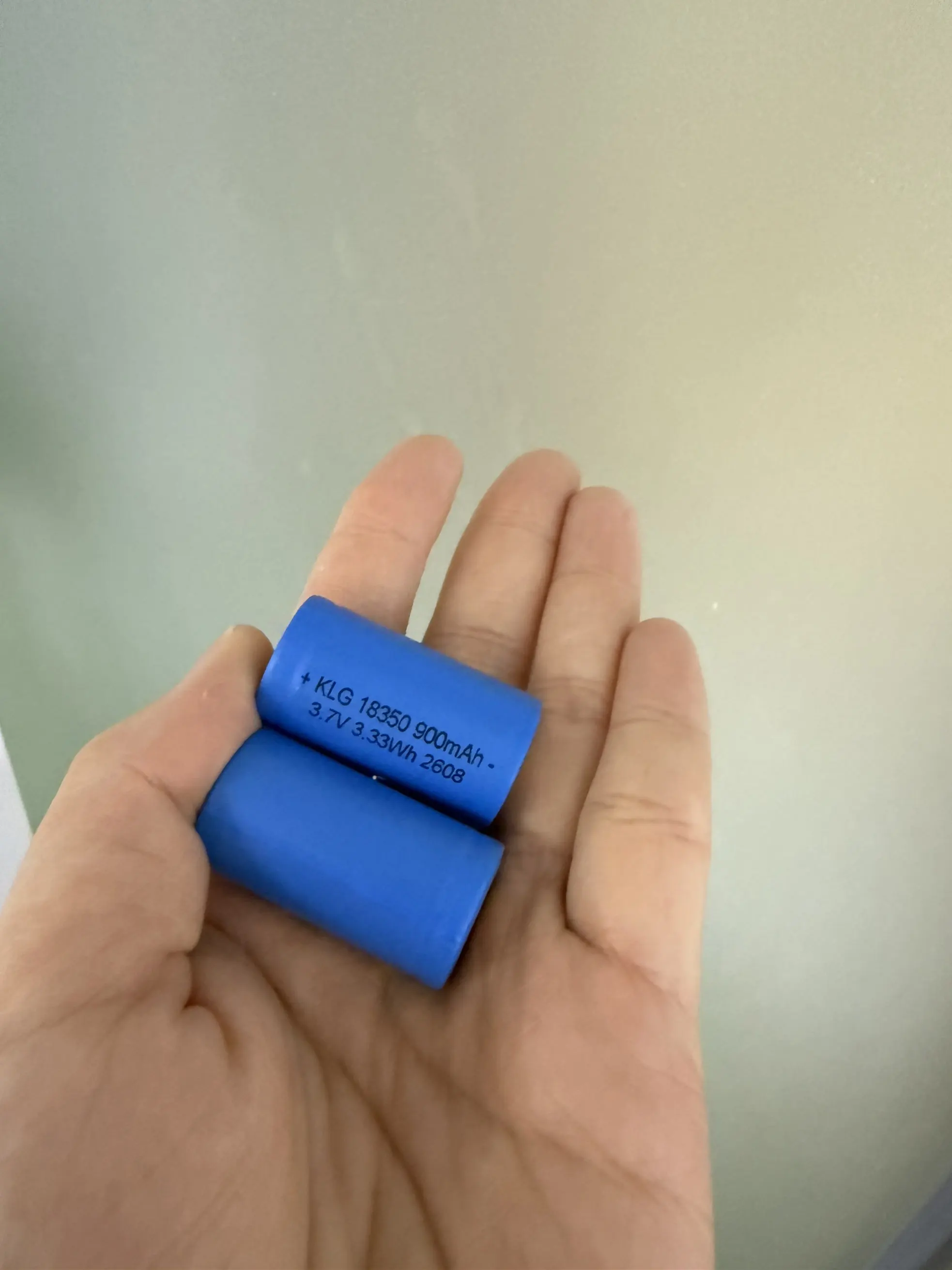 18350 Rechargeable Lithium Ion Battery 900mAh High Drain Li-ion Cell 18350 Battery for Flashlight Torch Power Device