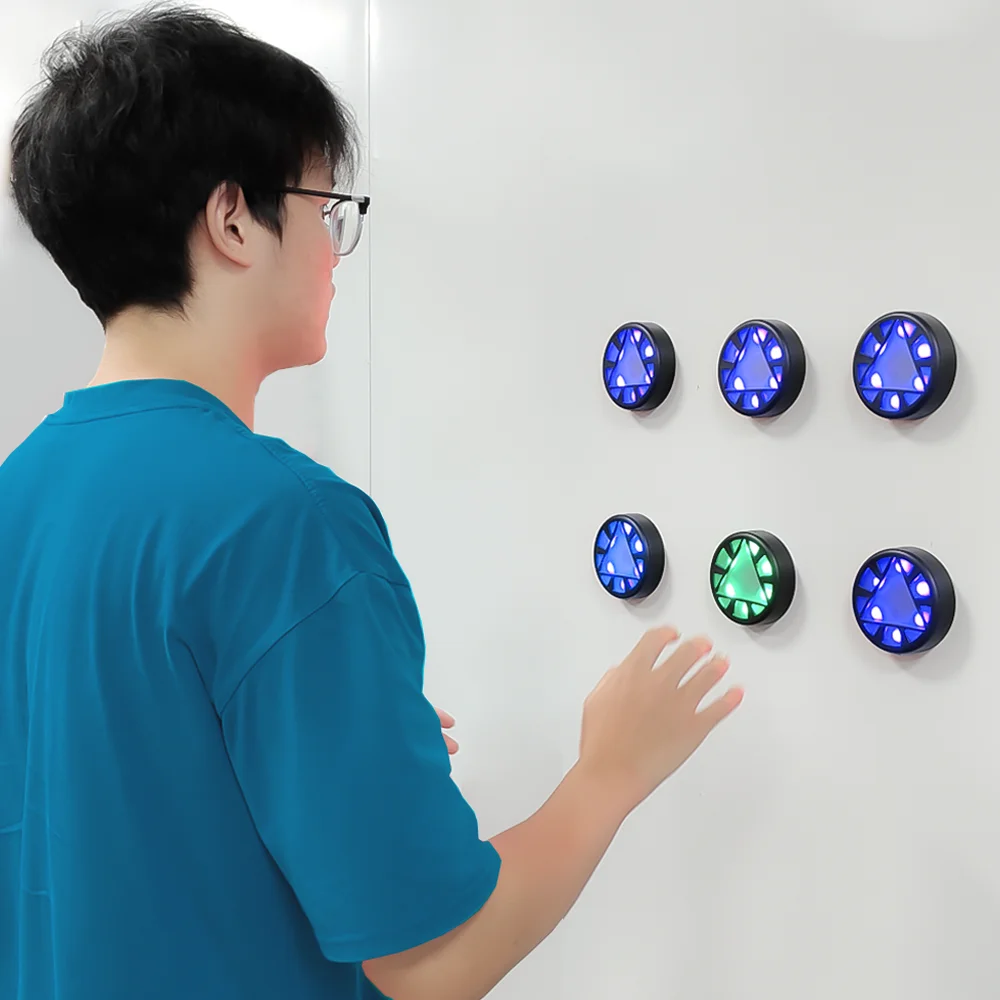 Newly upgraded remote control version multifunctional reaction training light-6 light remote control