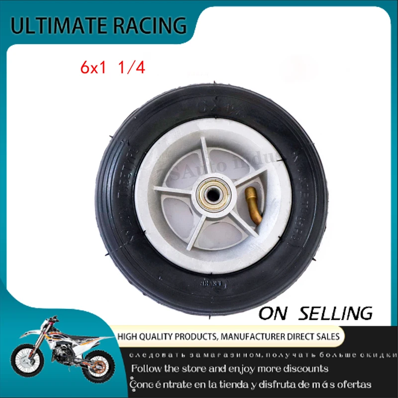 6-inch Inner Tube 6X1 1 / 4-inch Inner Tube, 150mm Inner Tube Suitable For Small Surfing Electric Scooter And Folding Bicycle