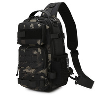 Tactical bag Molle Fishing Hiking Hunting Bags Waterproof Nylon Sports Bag Chest body Sling Single Shoulder Tactical Backpack