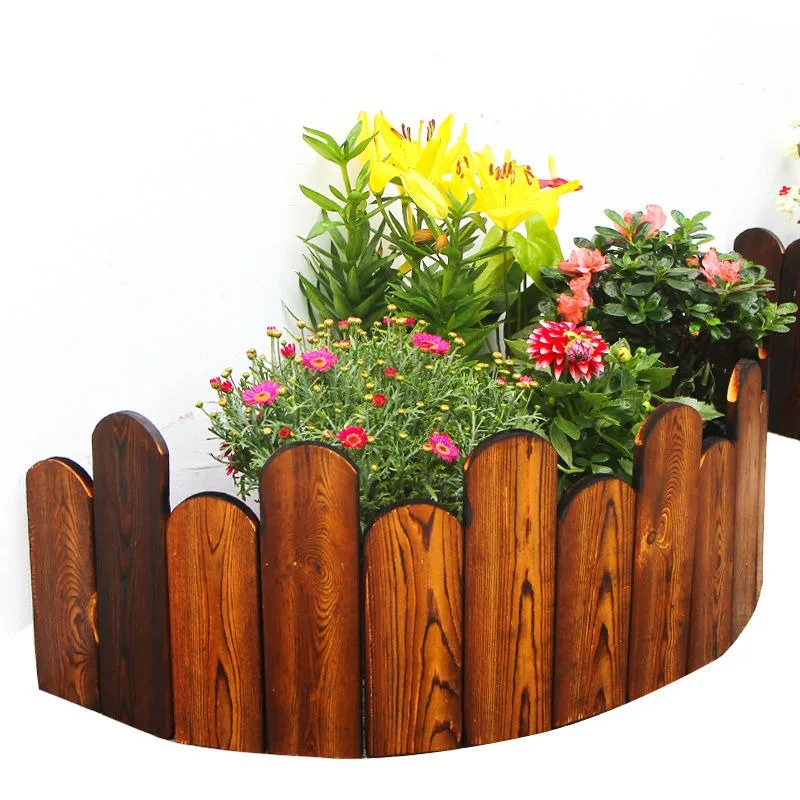 Nuevo diseño popular de valla de madera de segunda mano para hogares y jardines pequeños