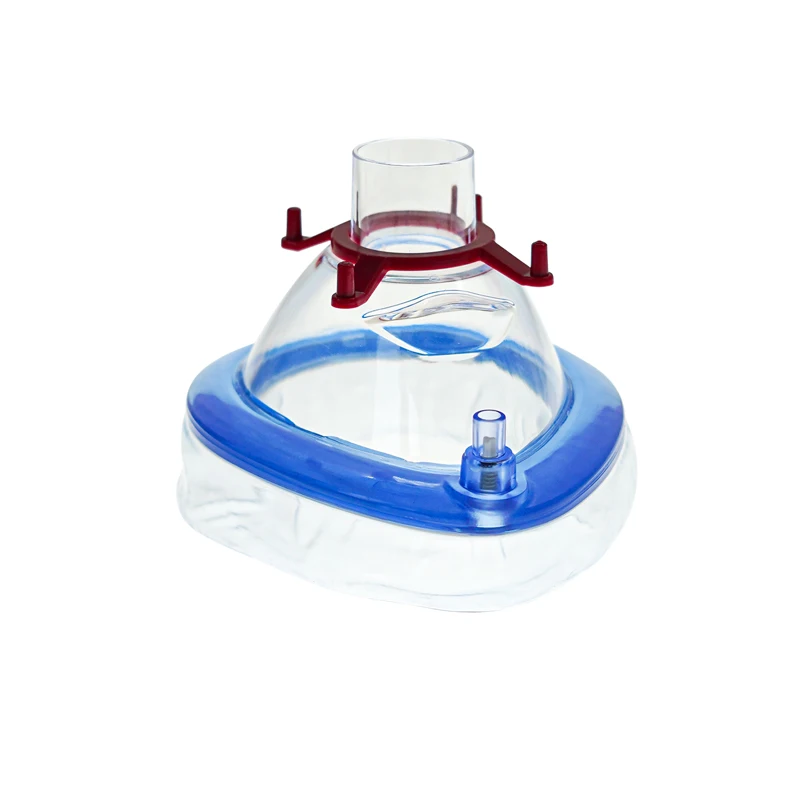 PVC Anesthesia Mask Ultra Soft Cushion Mask Anesthesia Mask With One-way Valve For Adult Child Infant Neonate 1PC/5PCS/6PCS/7PCS