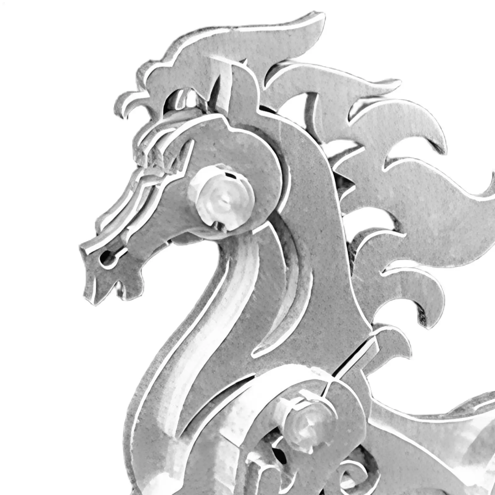 3D Horse Puzzle Interactive Educational toy DIY Animal Sculpture Metal Puzzle Kit for Adults Home Living Room Bookshelf Decor