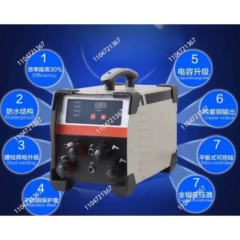 for RSR-2500 Capacitor Energy Storage Stud Welder | 1.8KVA 220V 50/60Hz | For Welding Bolts, Nails, Screws & Plates