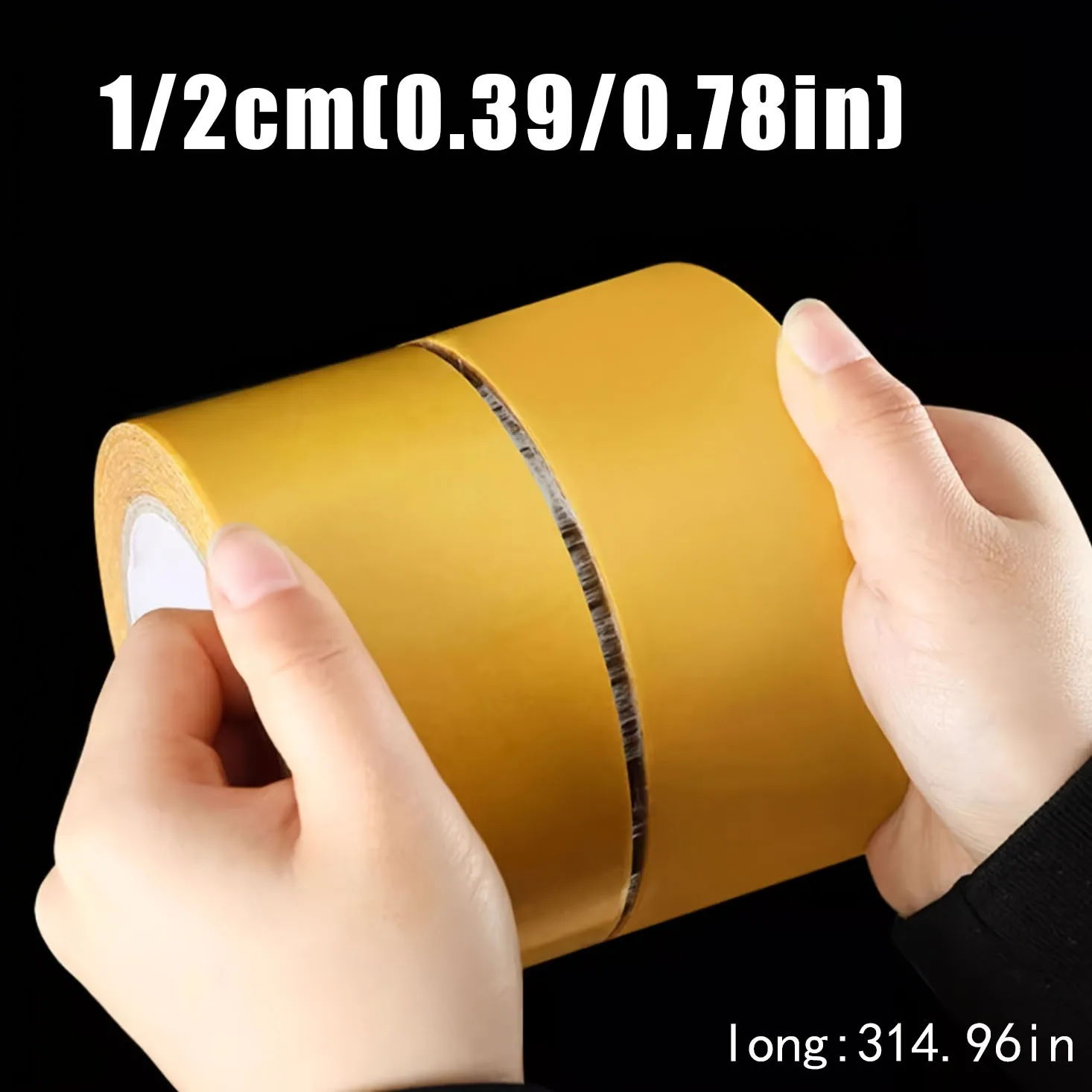 2 Rolls of Strong Adhesive Double-Sided Tape Specifically Designed for Fabric, Free from Seams and Burns image 5