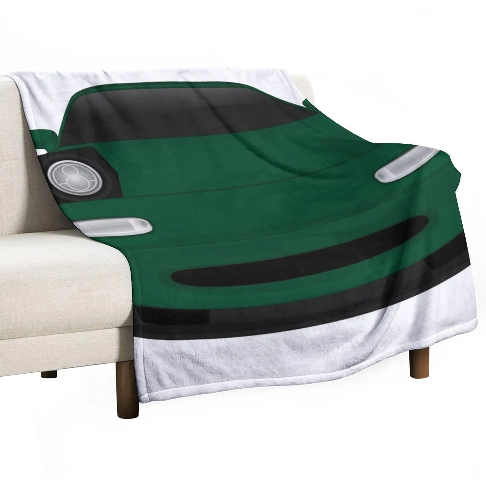 Miata British racing green Throw Blanket christmas gifts Blankets Sofas Of Decoration Soft Big Luxury Thicken Blankets