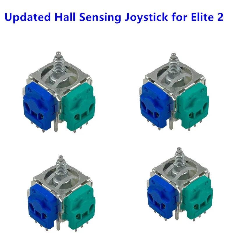 

4pcs Updated Hall Sensor Effect Joystick for Xbox One Elite Series 2 Elite 2 Controllers Repair 3D Analog Thumb Stick High Sense