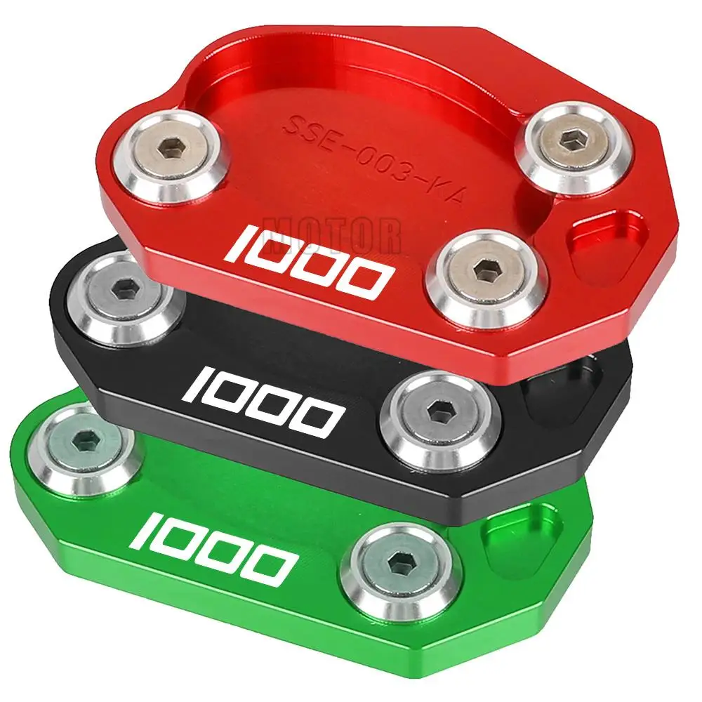 

z1000 2013 2014 2015 2016 2017 2018 Motorcycle Side Stand Enlarger Sled Sidestand Kickstand Foot Pad For Kawasaki NINJA 1000