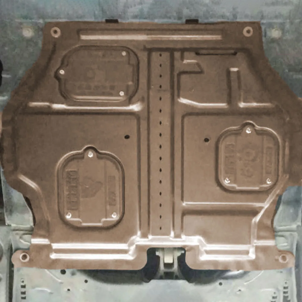 高品質ブラックアンダーエンジンガードマッドガードボードスプラッシュシールドマッドフェンダープレートパネルシボレートラックス2014-2018 1.4T用