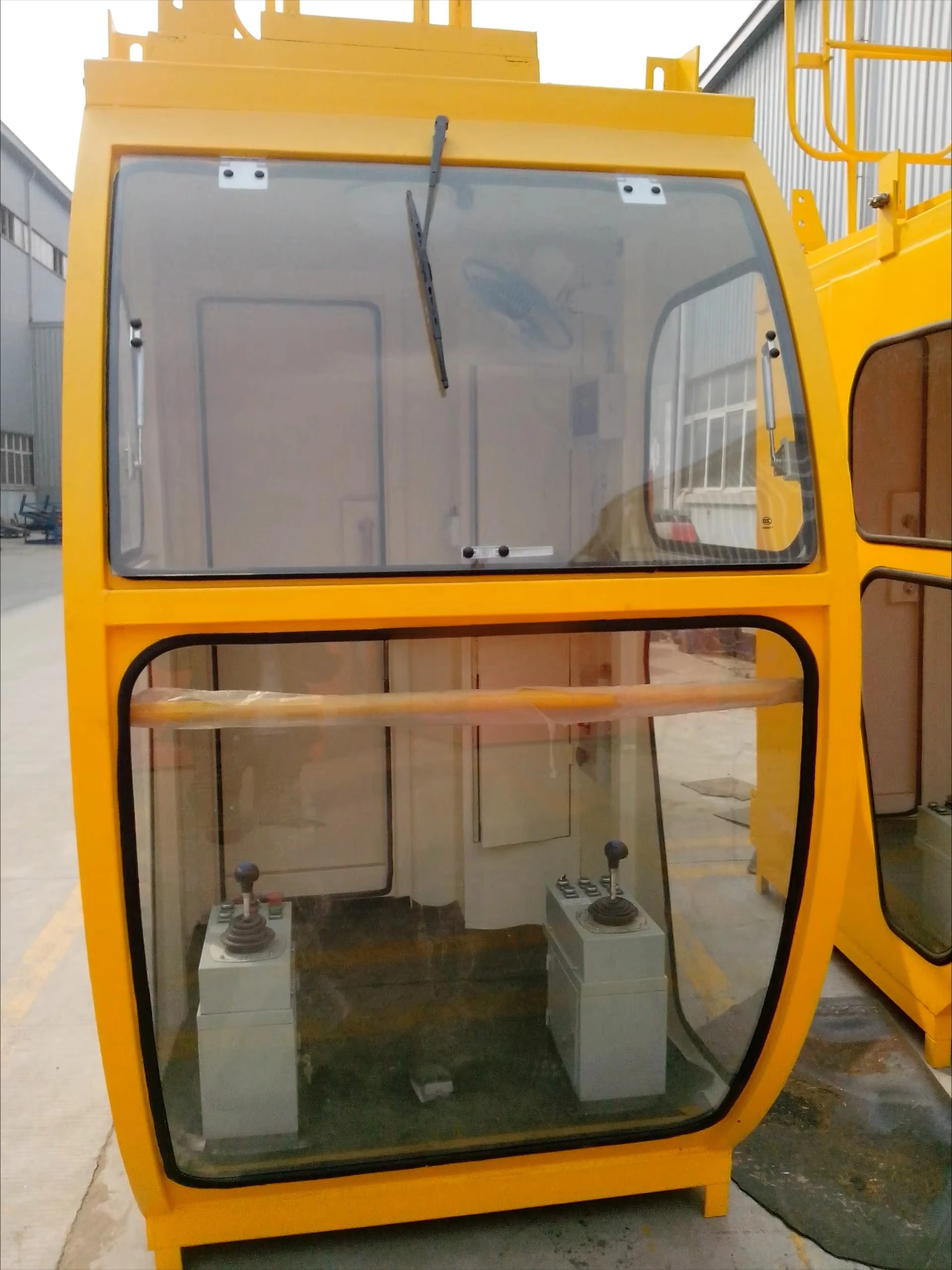 مع كابينة مشغل الرافعة لوحدة التحكم في عصا التحكم مكيفة الهواء