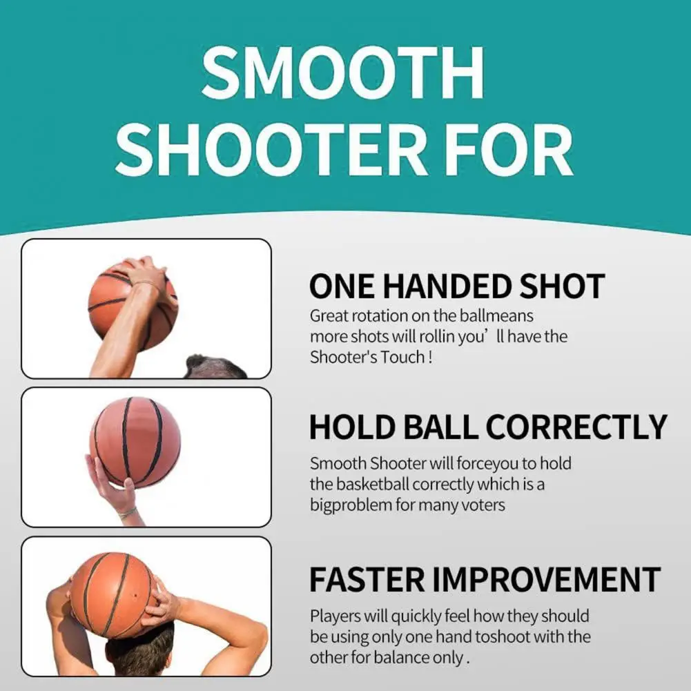 Golfers Basketball Training Aid Quick-release Basketball Training Tool Basketball Shot Trainer for Children Adults Eliminate Off