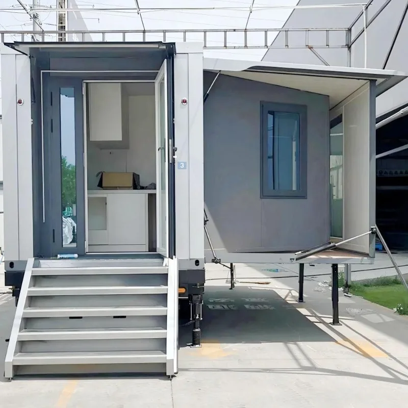 YG Customized Reasonable Price Modern 30Ft 2 Bedroom Mini Home On Wheels Eco Sound Insulation Expandable Container House