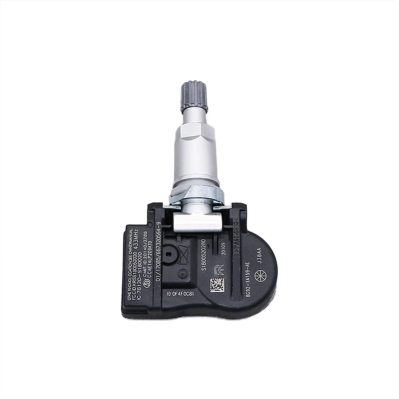 1/4PCS 433MHz Car TPMS Tire Pressure Sensor For Ford S-Max 2006/02-2015/05 8G921A159-AE 8G92-1A159-AE