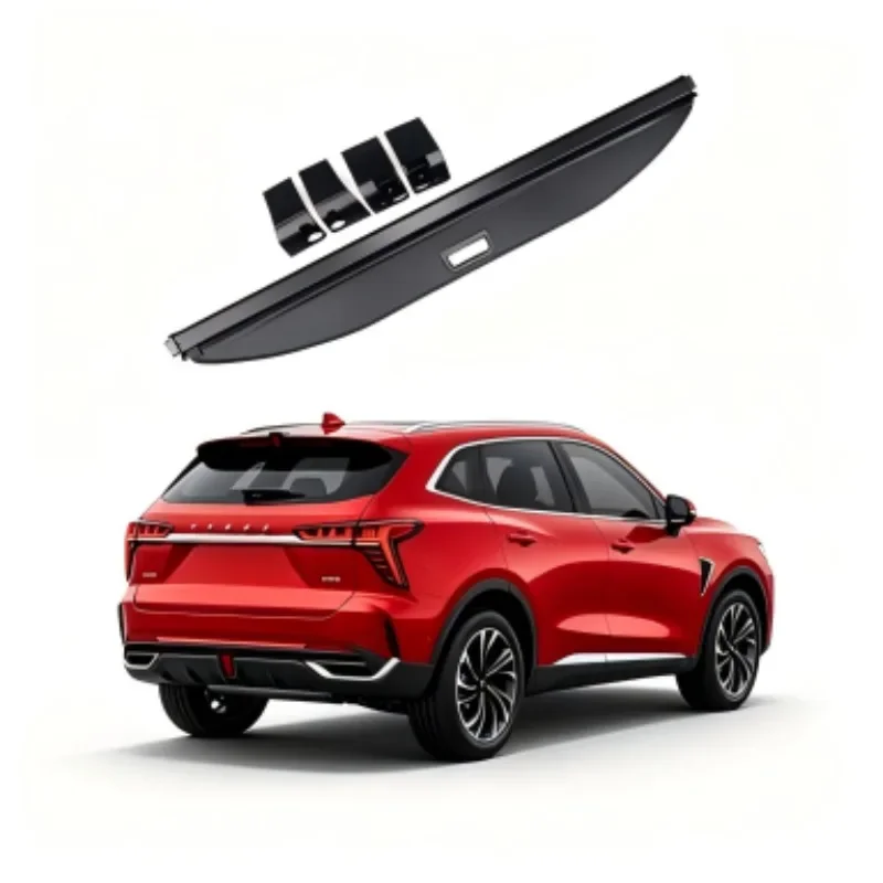 Cargo Cover Trunk Privacy Shade Rear Security Partition Anti-Theft Shield Retractable Organizer for WEY Latte 2021