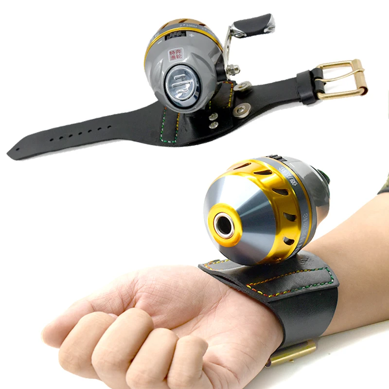 1pcs Magnetic Wrist Guard Fishing Reel Hunting Accessories Adjustable Fish Shooting Wrist Guard High Quality Slingshot Accessori