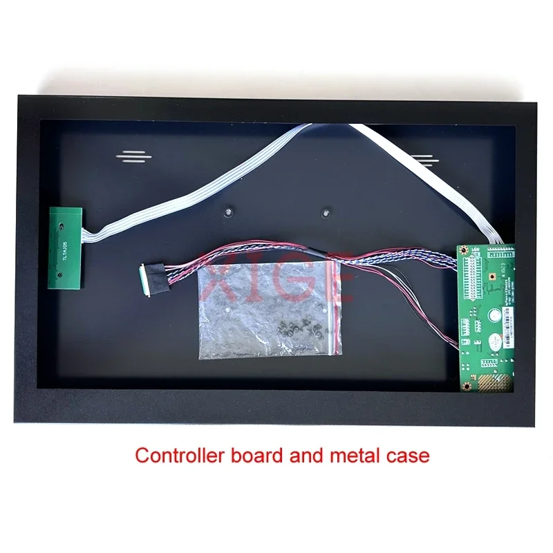 Imagem -04 - Lcd Display Controller Drive Board Kit Caixa de Metal 40 Pinos B156rw01 Ltn156kt02 Lp156wd1 N156o6 Lvds Faça Você Mesmo Kit 1600x900 15.6 58c