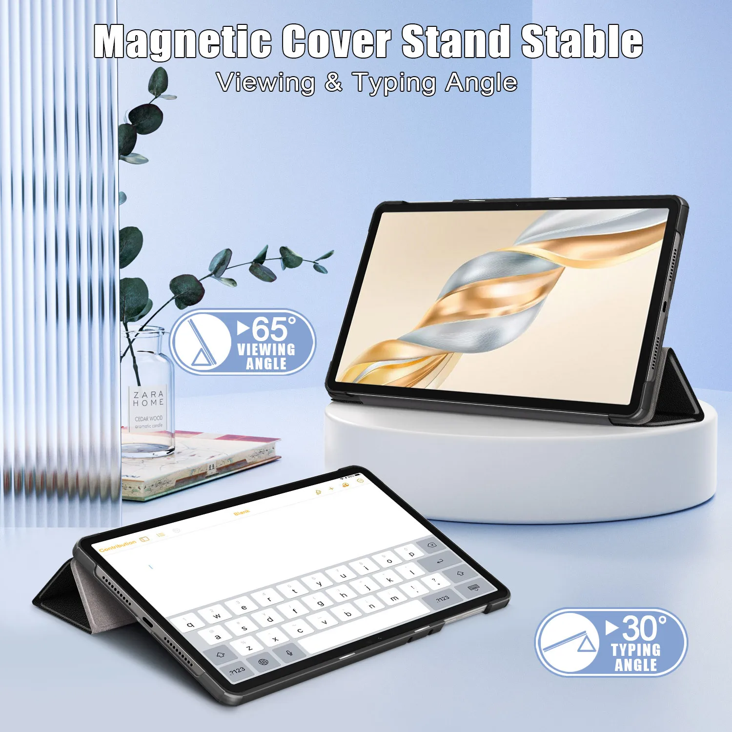 For Honor Pad X9A 11.5 Case 2025 PU Leather Magnetic TriFold Stand Tablet Cases for Huawei Honor X8Pro X9 Pro X9 Cover 11.5inch