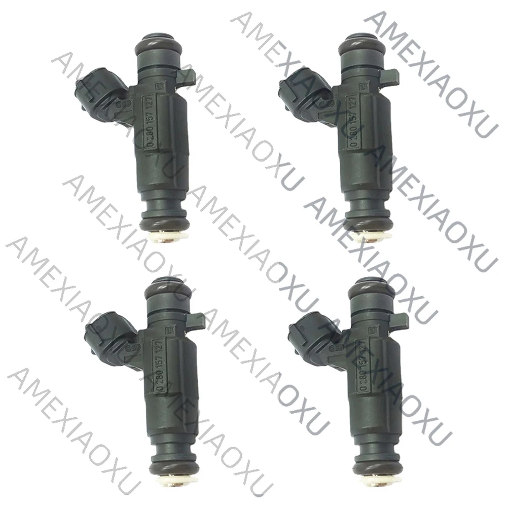 

0280157127 4 шт. топливных форсунок для Peugeot 208 1.2L