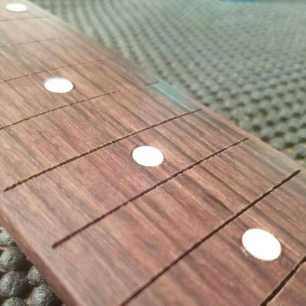 12 PCS Guitar Fret Markers Made of White Mother of For PEARL 6MM for Inlay Dots Great for Musical Instruments and Crafts