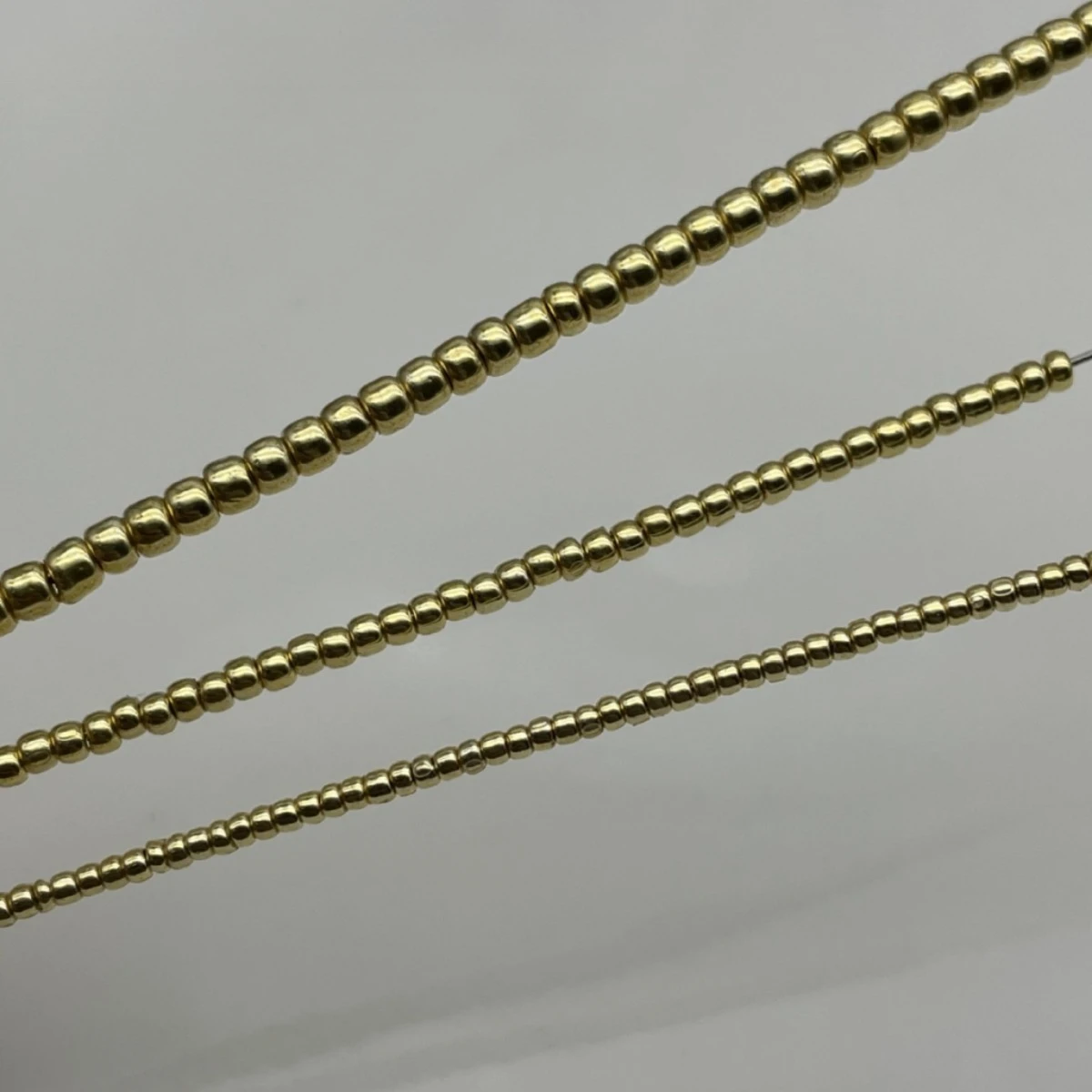 TOHO Japan PF557/PF558 Metallic Texture Beads 2mm 11/0 DIY Embroidery Jewelry Making Bulk Loose Beads