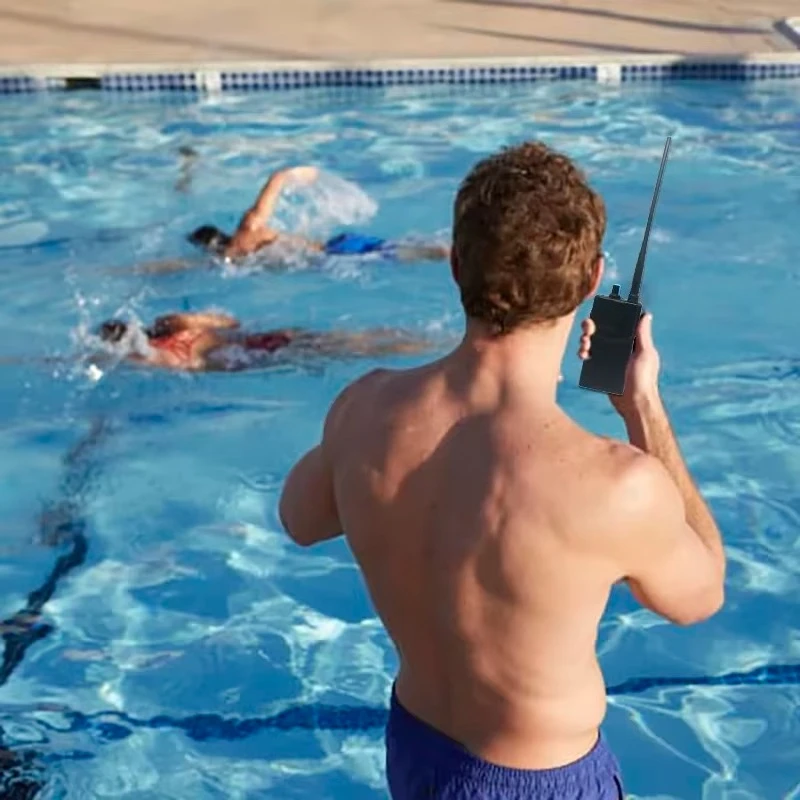 H900 FM Transmitter, 120M Transmission Distance, 12 Channels, Water Sports Communicator for Swimming Coach Training