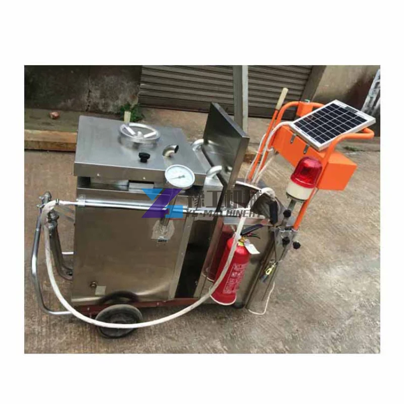 Bitumen Driveway Sealer Melting Tank Road Crack Filler Machine for Heat Asphalt Filling