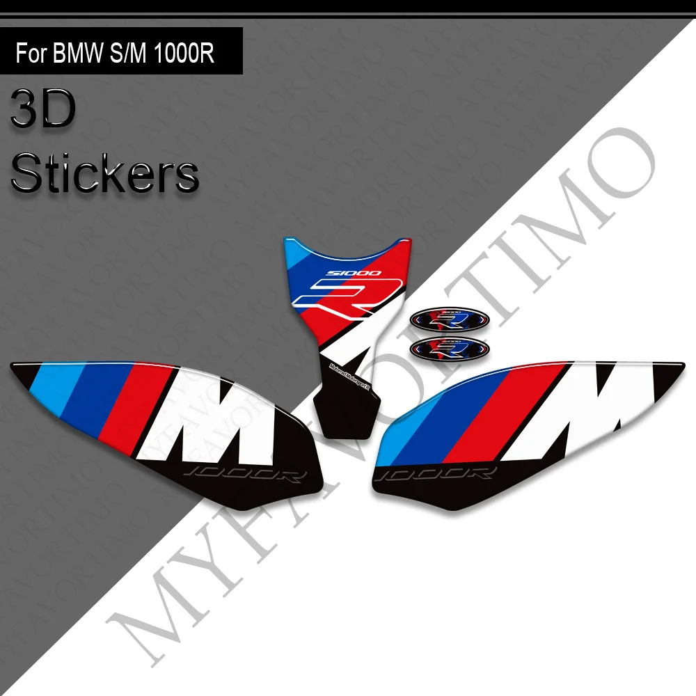 For BMW S1000RR S1000R S 1000 R RR S1000 S1000 M M1000R M1000RR Motorcycle Tank Pad Stickers Decals 2021 2022 2023 2024 2025